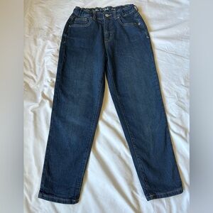Cat & Jack Girls Jeans Size 12 Ankle Straight leg Stretch